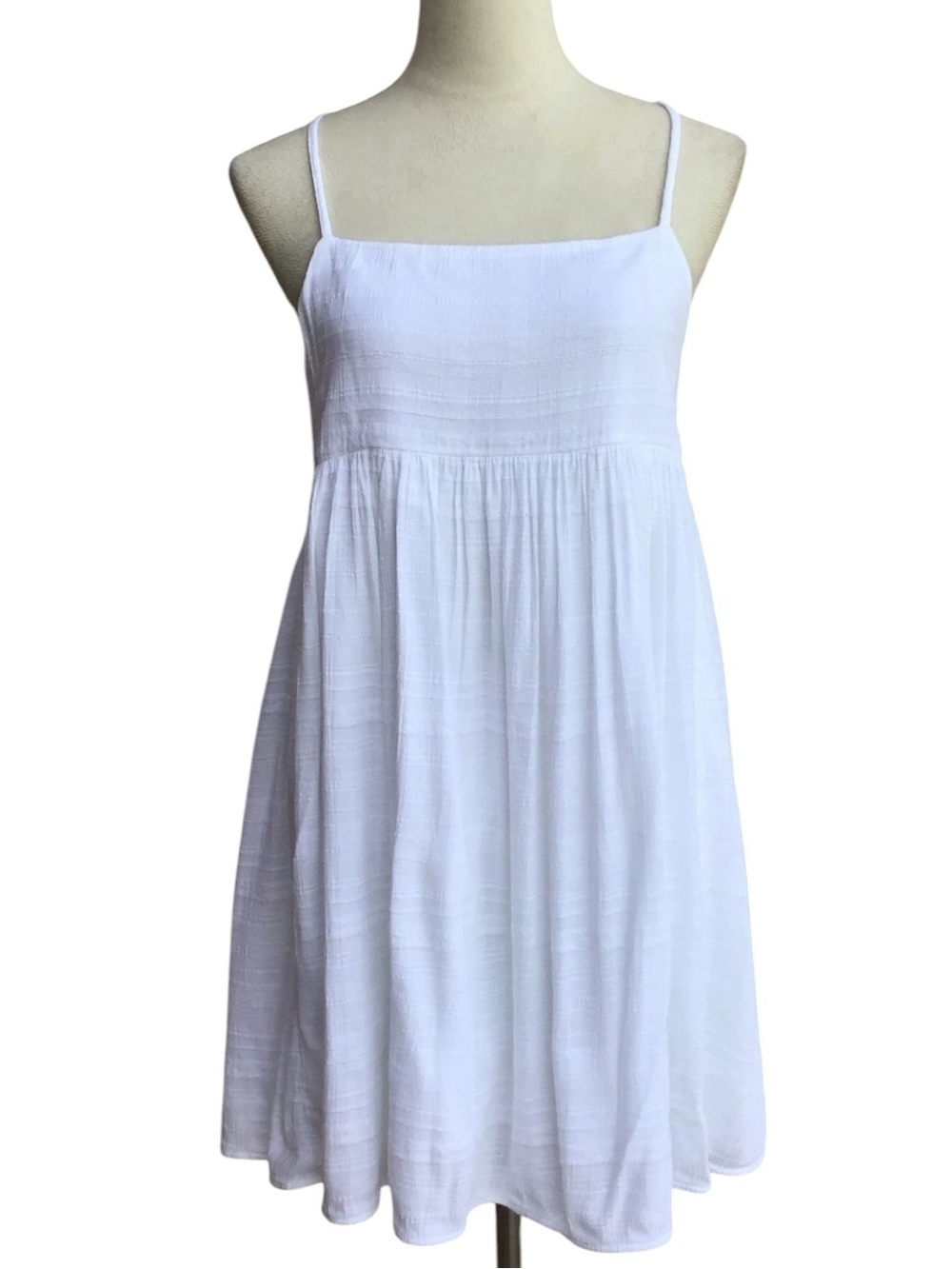 American Eagle White Babydoll Sundress